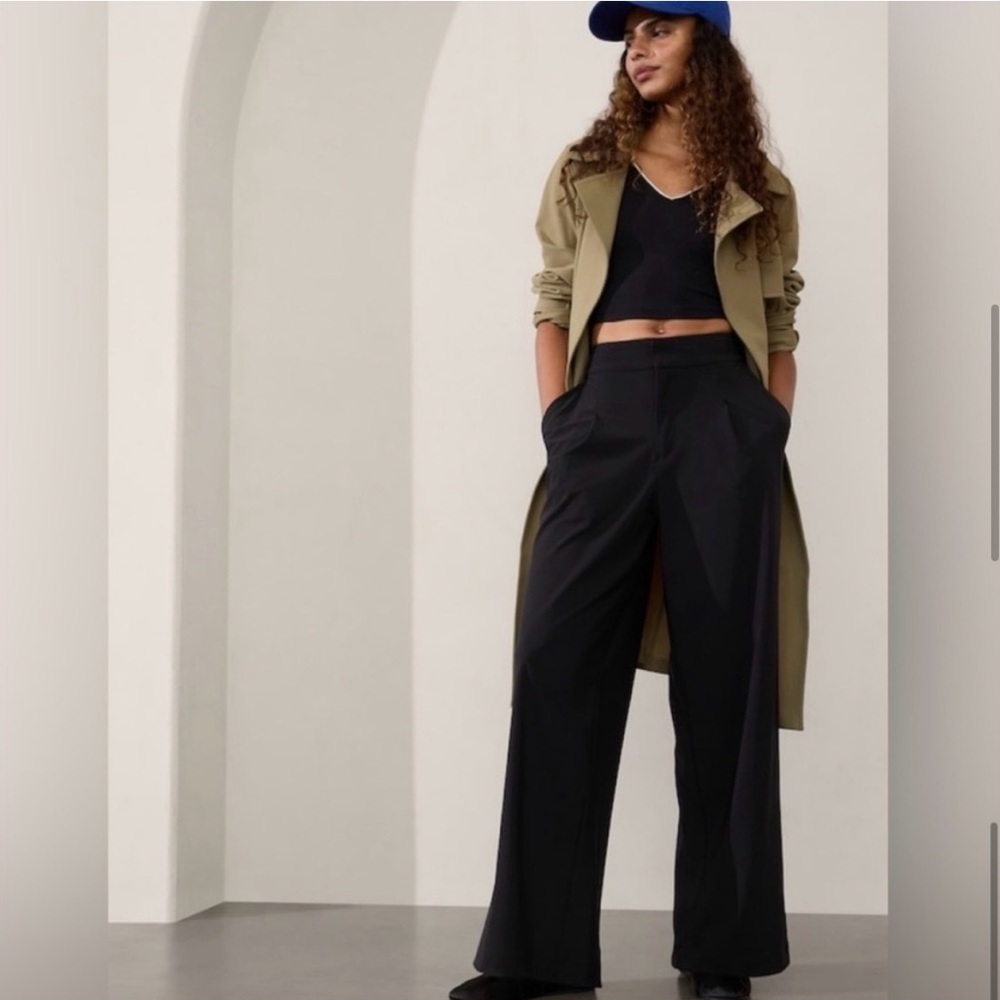 NWT Athleta Black Pinnacle Trouser